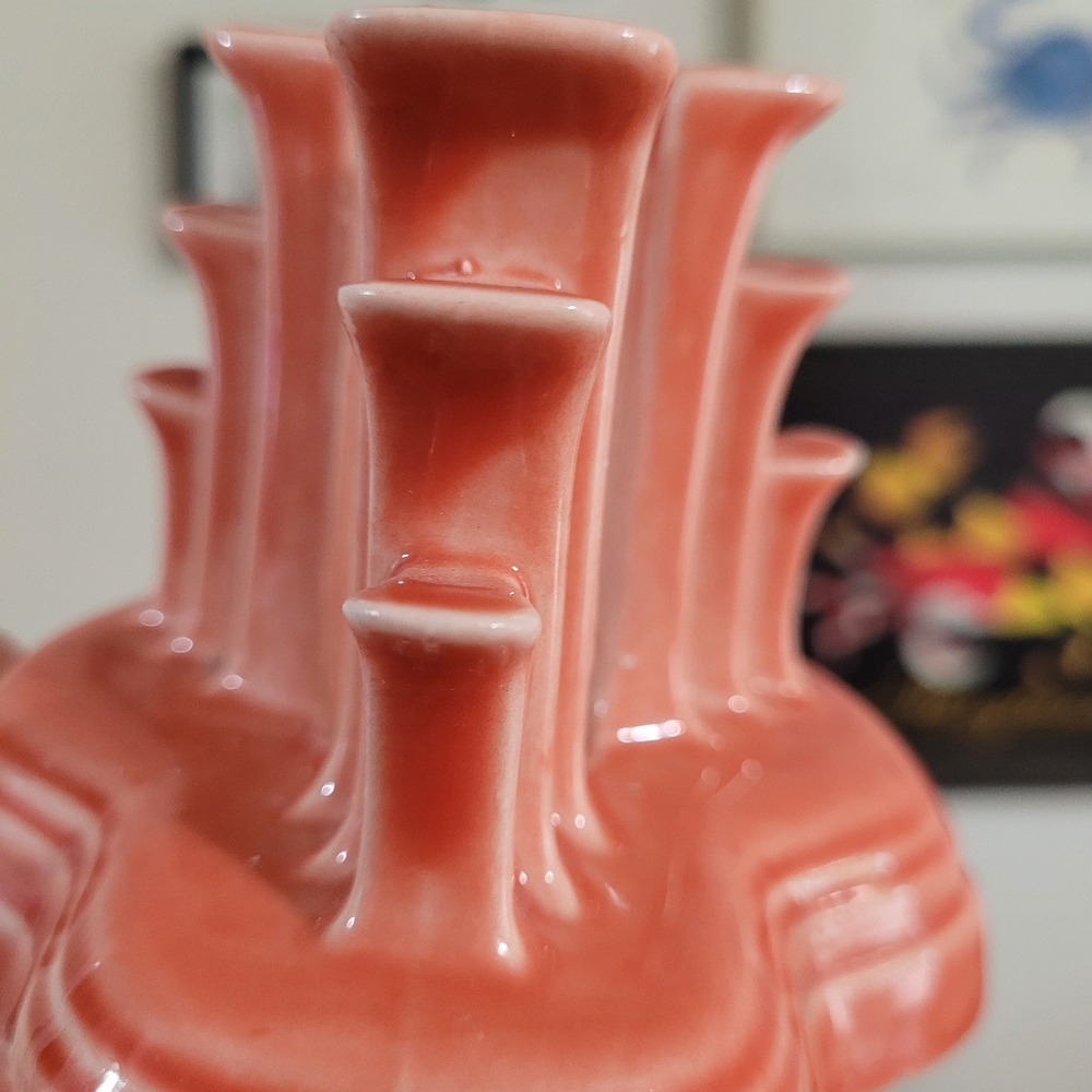 Fiesta candle holder in peony - Picture 4 of 4